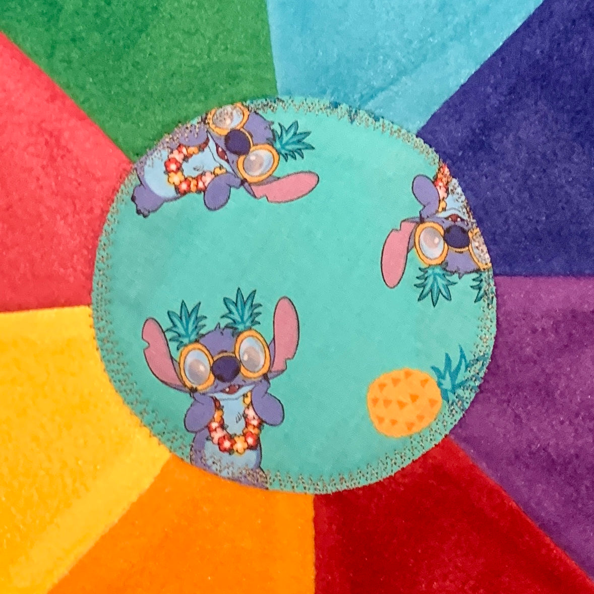 30” Chakra Wheel : Stitch Themed